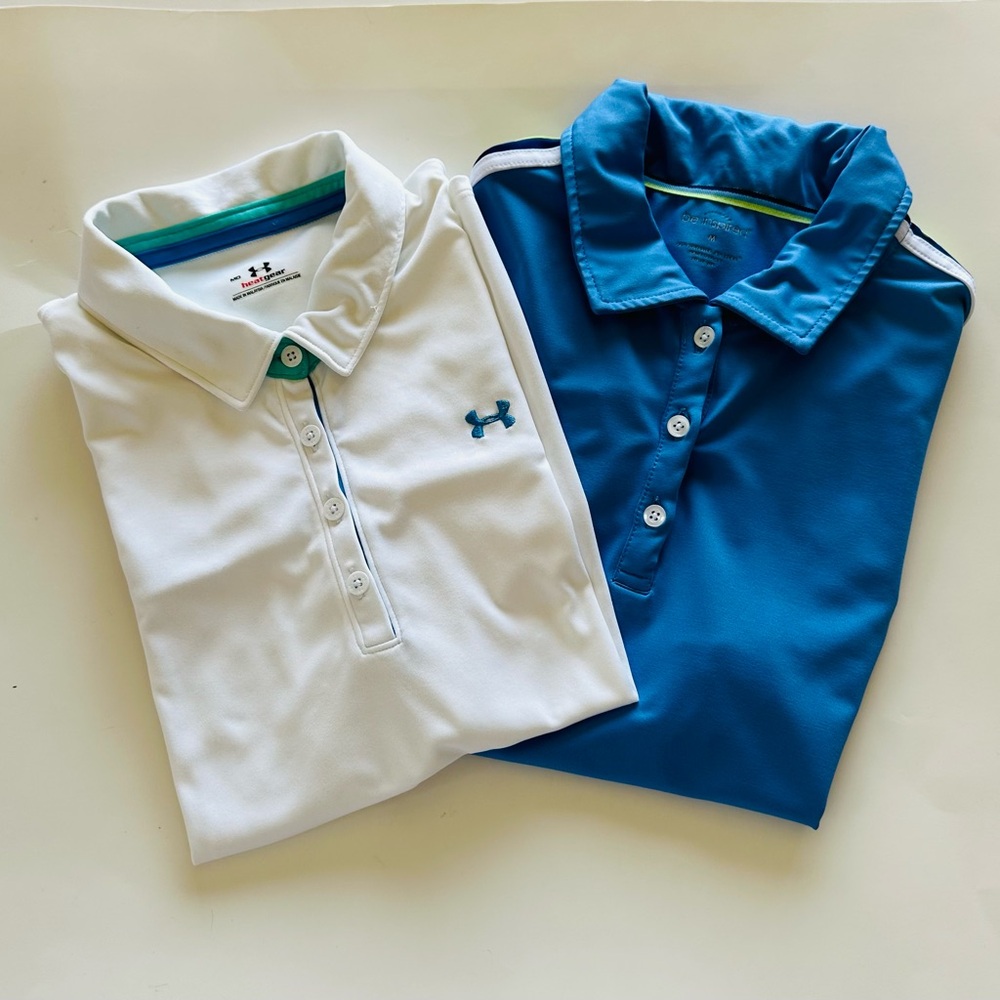 Bundle of (2) Women’s Athletic Polo Shirts
